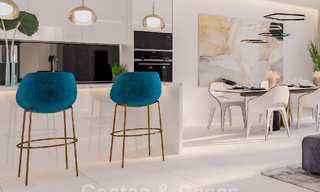 Nieuwe high-end appartementen te koop in luxeresort met mediterrane uitzichten in Mijas Costa 62384 