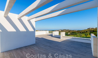 Nieuw project met moderne luxevilla’s te koop, eerstelijnsgolf met zeezicht in Mijas, Costa del Sol 62458 