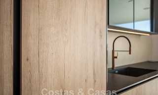 Instapklare luxevilla’s te koop in een nieuw innovatief complex bestaande uit 12 geavanceerde villa’s met zeezicht, op de Golden Mile van Marbella 62668 