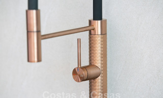 Instapklare luxevilla’s te koop in een nieuw innovatief complex bestaande uit 12 geavanceerde villa’s met zeezicht, op de Golden Mile van Marbella 62718 