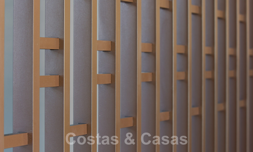 Instapklare luxevilla’s te koop in een nieuw innovatief complex bestaande uit 12 geavanceerde villa’s met zeezicht, op de Golden Mile van Marbella 62723