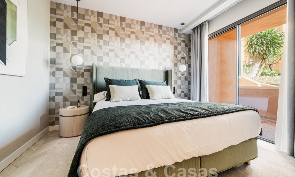 Luxe appartement te koop met een modern interieur in een luxe complex in Nueva Andalucia’s golfvallei, Marbella 63259