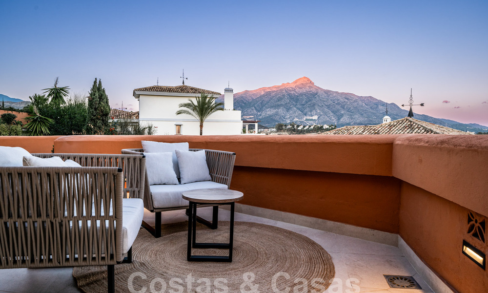 Luxe appartement te koop met een modern interieur in een luxe complex in Nueva Andalucia’s golfvallei, Marbella 63268