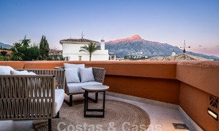 Luxe appartement te koop met een modern interieur in een luxe complex in Nueva Andalucia’s golfvallei, Marbella 63268 
