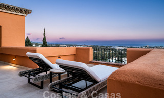 Luxe appartement te koop met een modern interieur in een luxe complex in Nueva Andalucia’s golfvallei, Marbella 63269 