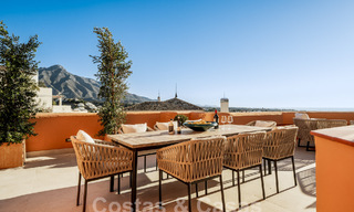 Luxe appartement te koop met een modern interieur in een luxe complex in Nueva Andalucia’s golfvallei, Marbella 63272 