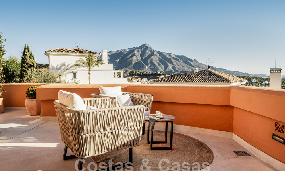 Luxe appartement te koop met een modern interieur in een luxe complex in Nueva Andalucia’s golfvallei, Marbella 63273