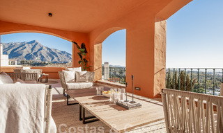 Luxe appartement te koop met een modern interieur in een luxe complex in Nueva Andalucia’s golfvallei, Marbella 63280 