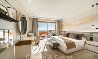 Luxe appartement te koop met een modern interieur in een luxe complex in Nueva Andalucia’s golfvallei, Marbella 63287 