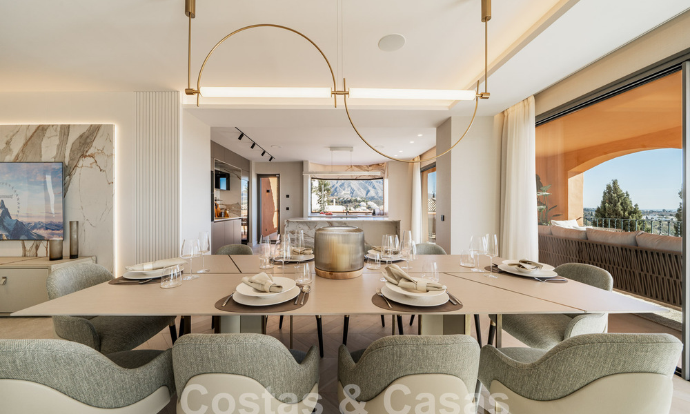 Luxe appartement te koop met een modern interieur in een luxe complex in Nueva Andalucia’s golfvallei, Marbella 63288