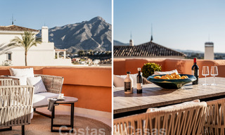 Luxe appartement te koop met een modern interieur in een luxe complex in Nueva Andalucia’s golfvallei, Marbella 63289 