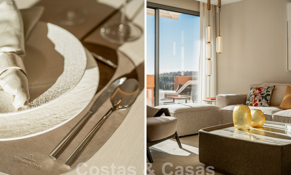 Luxe appartement te koop met een modern interieur in een luxe complex in Nueva Andalucia’s golfvallei, Marbella 63292