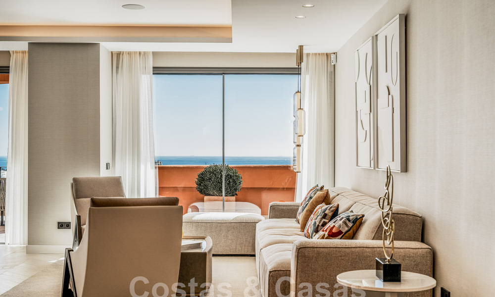 Luxe appartement te koop met een modern interieur in een luxe complex in Nueva Andalucia’s golfvallei, Marbella 63294