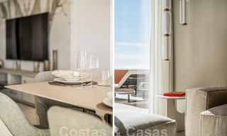 Luxe appartement te koop met een modern interieur in een luxe complex in Nueva Andalucia’s golfvallei, Marbella 63296 
