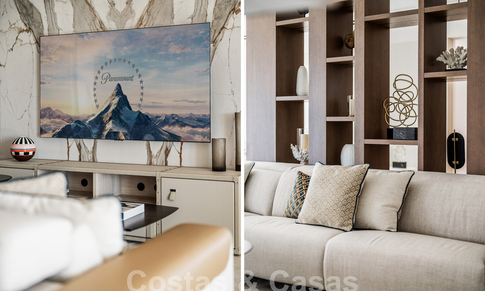 Luxe appartement te koop met een modern interieur in een luxe complex in Nueva Andalucia’s golfvallei, Marbella 63298