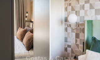 Luxe appartement te koop met een modern interieur in een luxe complex in Nueva Andalucia’s golfvallei, Marbella 63300 