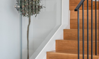 Luxueus duplex penthouse met hedendaags interieur te koop, eerstelijns golf in Nueva Andalucia’s golfvallei, Marbella 63321 