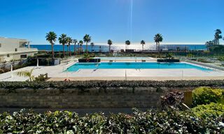 Modern tuinappartement te koop met zeezicht in een luxueus strandcomplex op de New Golden Mile, Marbella - Estepona 63411 