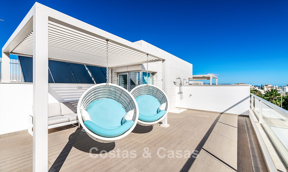 Beachside, modern penthouse met 3 slaapkamers te koop in een eigentijds complex in San Pedro, Marbella 63628