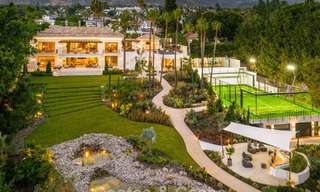 Royale luxe villa te koop met zeezicht en 5-sterrenvoorzieningen op de Golden Mile van Marbella 63697 