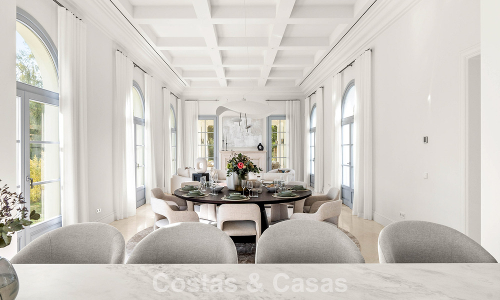 Instapklare, luxevilla met modern-Mediterraan design te koop in een populaire golfomgeving in Nueva Andalucia, Marbella 774521