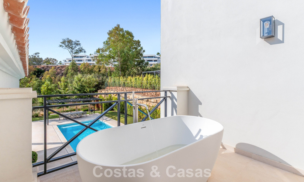 Instapklare, luxevilla met modern-Mediterraan design te koop in een populaire golfomgeving in Nueva Andalucia, Marbella 774529