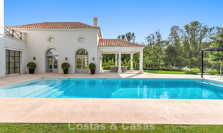 Instapklare, luxevilla met modern-Mediterraan design te koop in een populaire golfomgeving in Nueva Andalucia, Marbella 774532 