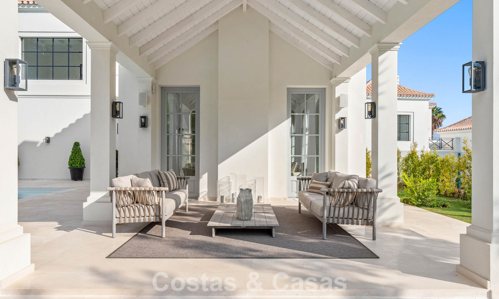 Instapklare, luxevilla met modern-Mediterraan design te koop in een populaire golfomgeving in Nueva Andalucia, Marbella 774536