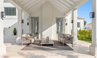 Instapklare, luxevilla met modern-Mediterraan design te koop in een populaire golfomgeving in Nueva Andalucia, Marbella 774536 