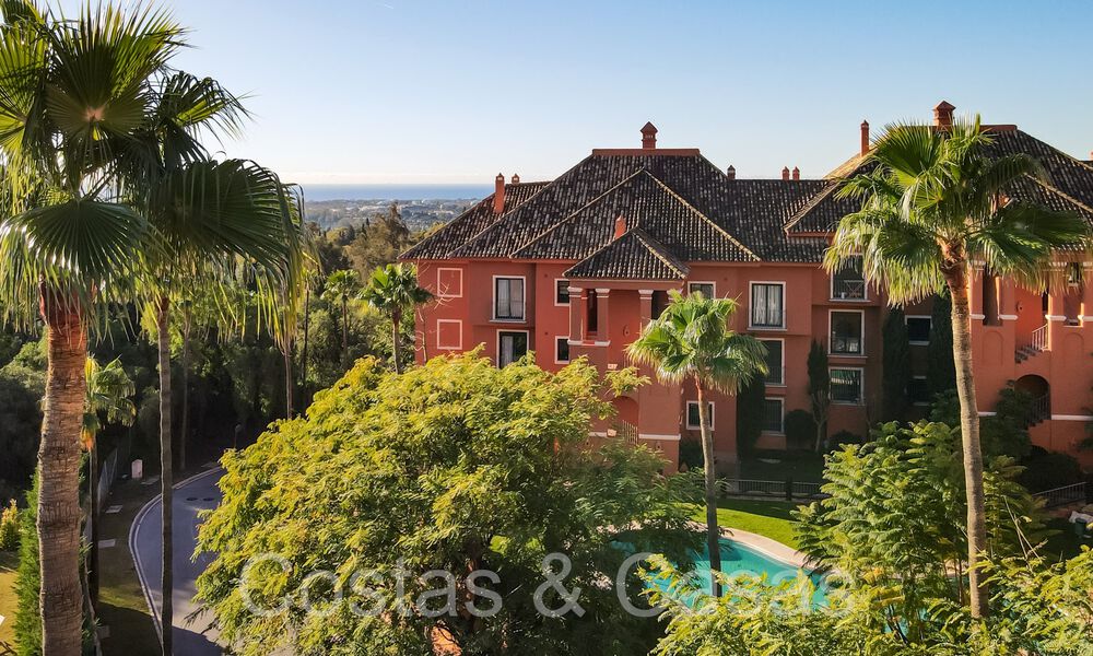 Instapklaar, ruim penthouse te koop met magnifiek zeezicht in Benahavis - Marbella 64292