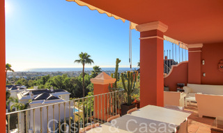 Instapklaar, ruim penthouse te koop met magnifiek zeezicht in Benahavis - Marbella 64294 