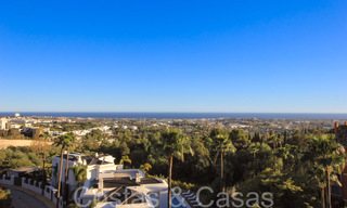 Instapklaar, ruim penthouse te koop met magnifiek zeezicht in Benahavis - Marbella 64302 