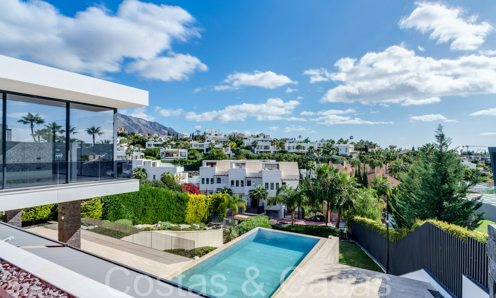 Nieuwe luxevilla met geavanceerde bouwstijl te koop in Nueva Andalucia’s golfvallei, Marbella 64532