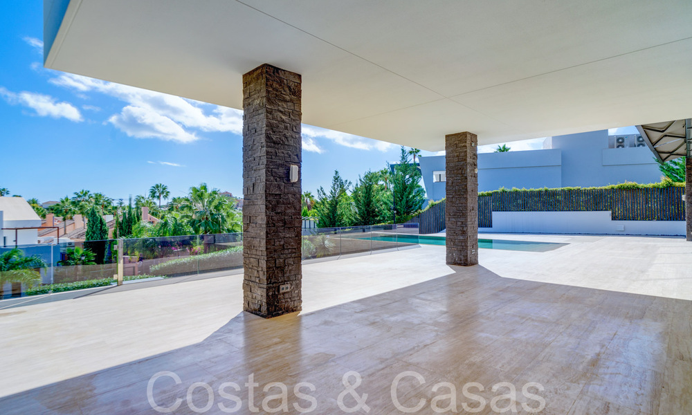 Nieuwe luxevilla met geavanceerde bouwstijl te koop in Nueva Andalucia’s golfvallei, Marbella 64564