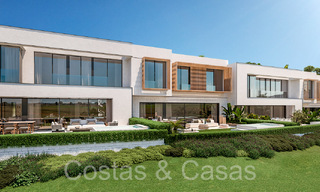 LAATSTE WONING! Nieuw project met moderne luxewoningen te koop grenzend aan de golfbaan in Mijas, Costa del Sol 64606 