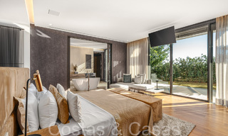 Instapklare, moderne luxevilla te koop, eerstelijnsgolf in het prestigieuze Marbella Club Golf Resort in Benahavis 65366 