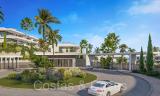 Nieuwe, modernistische huizen te koop direct aan de golfbaan in Oost-Marbella 64765 