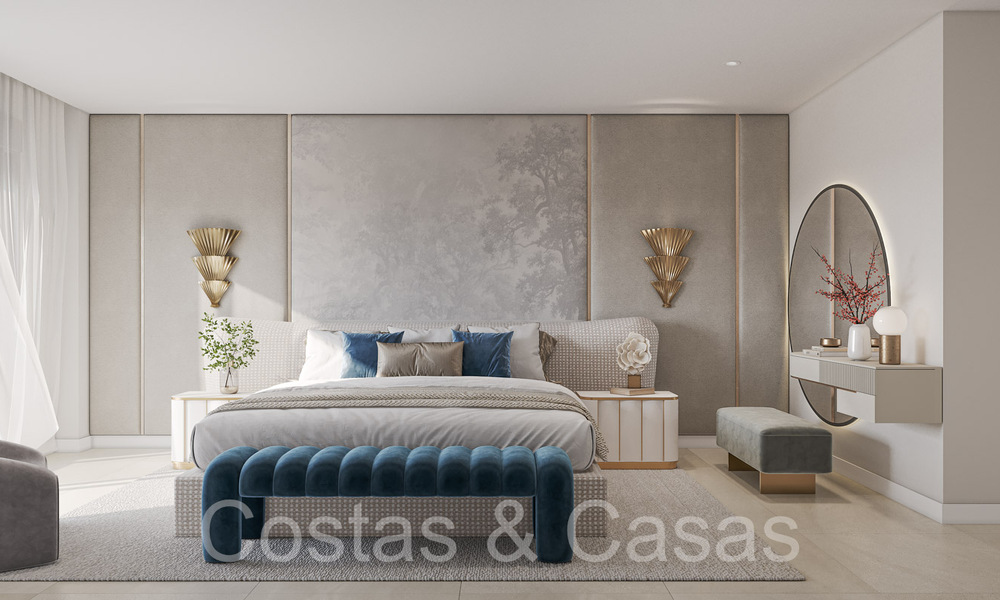 Laatste villa's! Energie-efficiënte nieuwbouwvilla te koop met zeezicht net buiten het centrum van Estepona 64792