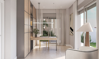 Laatste villa's! Energie-efficiënte nieuwbouwvilla te koop met zeezicht net buiten het centrum van Estepona 64799 