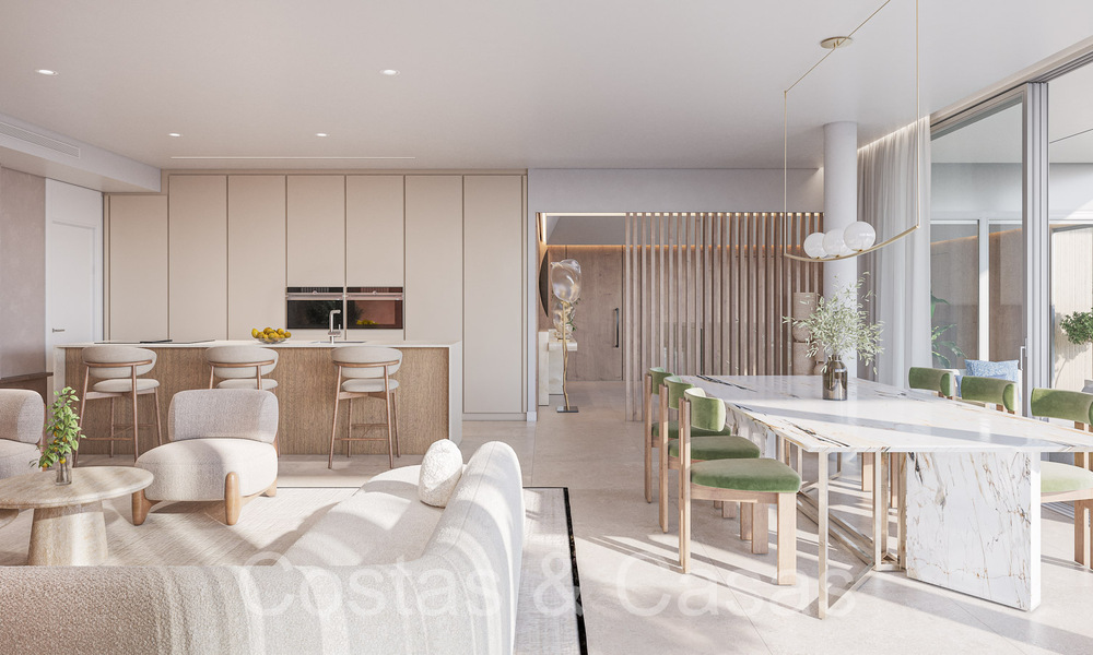 Laatste villa's! Energie-efficiënte nieuwbouwvilla te koop met zeezicht net buiten het centrum van Estepona 64800