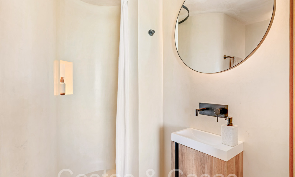 Andalusisch luxe landgoed met gastenverblijf en subliem zeezicht te koop in de heuvels van Estepona 65093