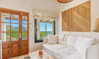Andalusisch luxe landgoed met gastenverblijf en subliem zeezicht te koop in de heuvels van Estepona 65123 