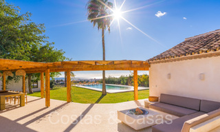 Andalusisch luxe landgoed met gastenverblijf en subliem zeezicht te koop in de heuvels van Estepona 65127 
