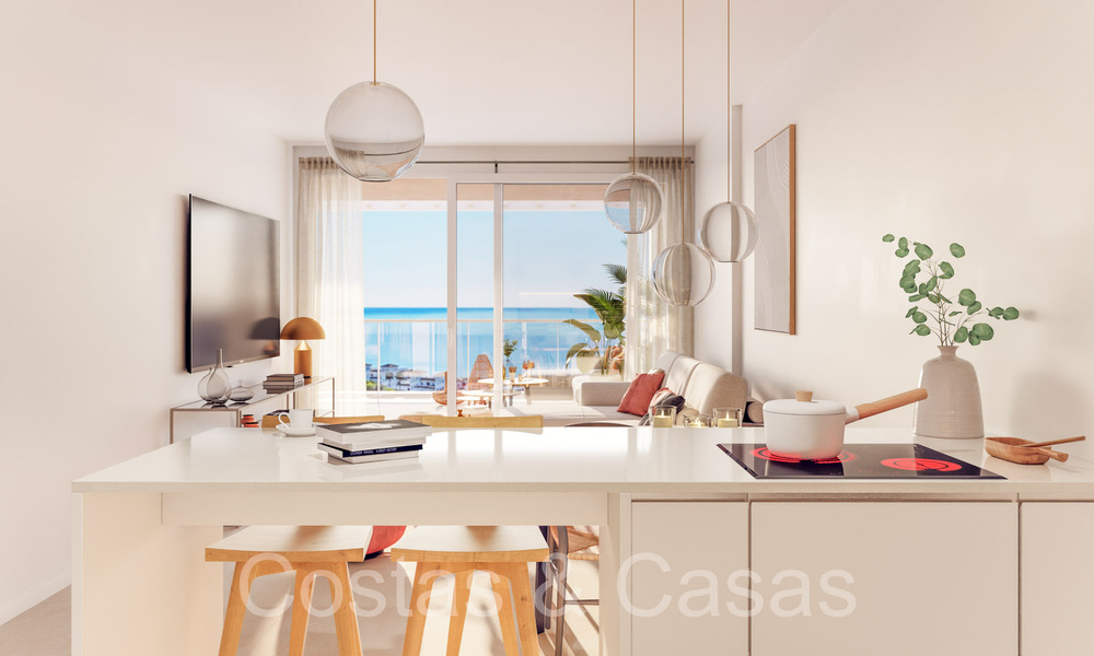 Nieuw op de markt. Stijlvolle appartementen te koop in een eersteklas golfomgeving in San Roque, Costa del Sol 65062