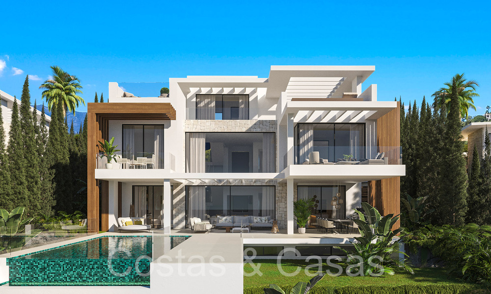 10 eigentijdse boutique villa’s te koop op de New Golden Mile tussen Marbella en Estepona 65283