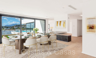 Nieuwe villa met moderne bouwstijl te koop in Nueva Andalucia’s golfvallei, Marbella 65918 
