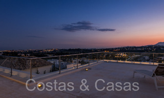 Nieuwe villa met moderne bouwstijl te koop in Nueva Andalucia’s golfvallei, Marbella 65928 