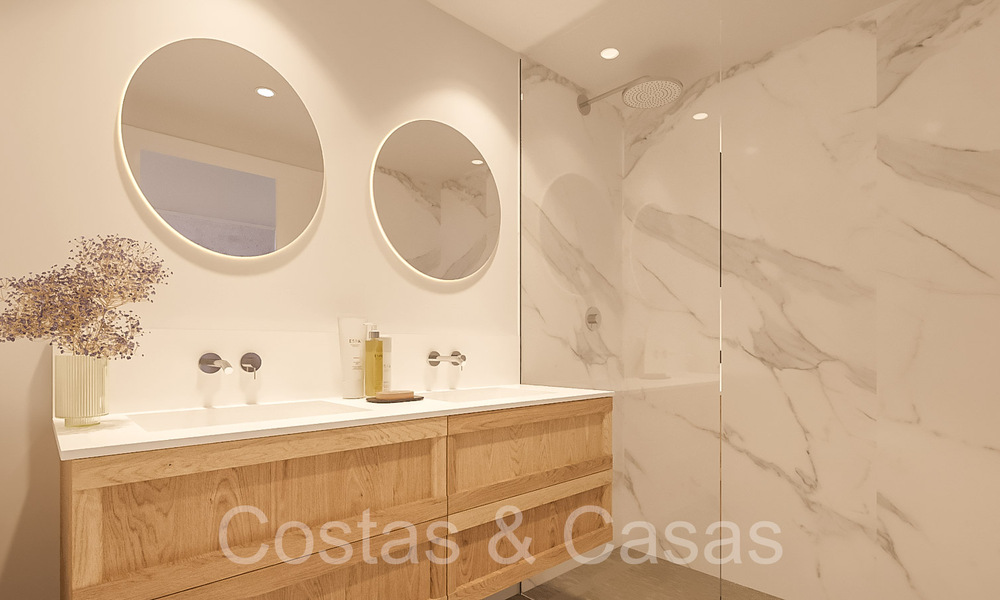 Nieuwe, geavanceerd luxe appartementen te koop met panoramisch zeezicht in Mijas, Costa del Sol 65537
