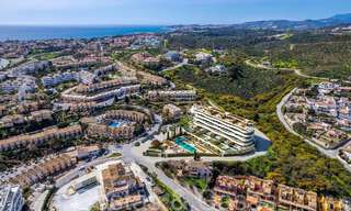 Nieuwe, geavanceerd luxe appartementen te koop met panoramisch zeezicht in Mijas, Costa del Sol 65540 