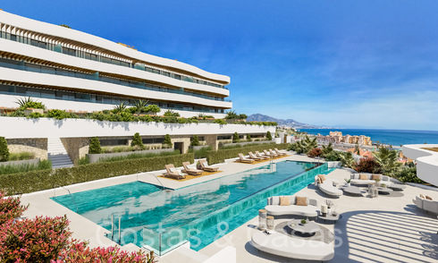 Nieuwe, geavanceerd luxe appartementen te koop met panoramisch zeezicht in Mijas, Costa del Sol 65544